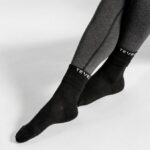 Clothing TEVEO Air Socks (2pcs) Black Women 2HL08D270