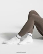 Clothing TEVEO Ankle socks (2pcs) White Women 2HL08D273 - Image 2