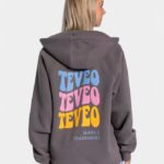 Clothing TEVEO Candy Oversized Jacket Graphite Women 2HL08D17