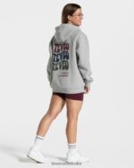 Clothing TEVEO Candy Oversized Jacket Light gray Women 2HL08D10 - Image 5