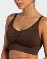 Clothing TEVEO Charming Scrunch Bh Brown Women 2HL08D315 - Image 4