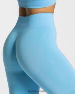 Clothing TEVEO Classy Leggings Baby Blue Women 2HL08D73 - Image 4