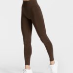 Clothing TEVEO Classy Leggings Dark Brown Women 2HL08D74