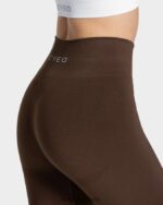 Clothing TEVEO Classy Leggings Dark Brown Women 2HL08D74 - Image 4