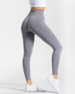 Clothing TEVEO Classy Leggings Gray Women 2HL08D76 - Image 2