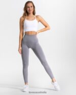 Clothing TEVEO Classy Leggings Gray Women 2HL08D76 - Image 3