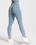 Clothing TEVEO Classy Leggings Steel blue Women 2HL08D82 - Image 2