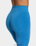 Clothing TEVEO Classy Leggings Summer blue Women 2HL08D81 - Image 4