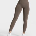 Clothing TEVEO Classy Leggings Taupe Women 2HL08D83