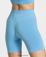 Clothing TEVEO Classy Short Baby Blue Women 2HL08D201 - Image 4