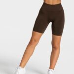 Clothing TEVEO Classy Short Dark brown Women 2HL08D202