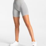 Clothing TEVEO Classy Short Light Gray Women 2HL08D205
