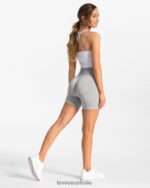 Clothing TEVEO Classy Short Light Gray Women 2HL08D205 - Image 3
