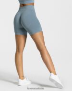 Clothing TEVEO Classy Short Steel Blue Women 2HL08D210 - Image 2