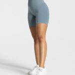 Clothing TEVEO Classy Short Steel Blue Women 2HL08D210