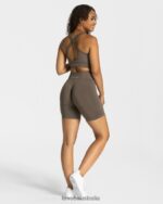 Clothing TEVEO Classy Short Taupe Women 2HL08D211 - Image 5