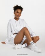 Clothing TEVEO Crew Socks (2pcs) White Women 2HL08D275 - Image 4