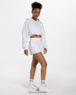 Clothing TEVEO Crew Socks (2pcs) White Women 2HL08D275 - Image 5