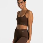 Clothing TEVEO Elegant bra Dark brown Women 2HL08D397