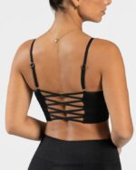 Clothing TEVEO Elegant Cross Top Black Women 2HL08D403 - Image 4