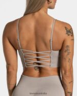 Clothing TEVEO Elegant Cross Top Stone Women 2HL08D399 - Image 4