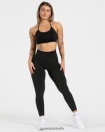Clothing TEVEO Elevate Leggings Black Women 2HL08D54 - Image 3
