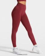 Clothing TEVEO Elevate Leggings Wine red Women 2HL08D55 - Image 2
