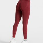 Clothing TEVEO Elevate Leggings Wine red Women 2HL08D55