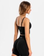 Clothing TEVEO Essential V-Top Black Women 2HL08D386 - Image 2