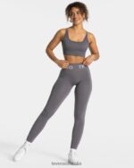 Clothing TEVEO Everyday Backless Graphite top Women 2HL08D425 - Image 3