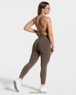 Clothing TEVEO Everyday Backless Taupe top Women 2HL08D429 - Image 3