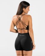Clothing TEVEO Everyday Backless Top Black Women 2HL08D428 - Image 2