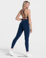 Clothing TEVEO Everyday Backless Top Dark blue Women 2HL08D422 - Image 3