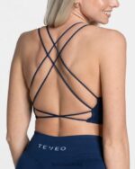 Clothing TEVEO Everyday Backless Top Dark blue Women 2HL08D422 - Image 4