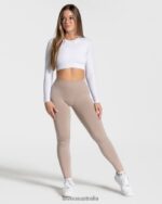 Clothing TEVEO Everyday Cut Out Longsleeve White Women 2HL08D166 - Image 3
