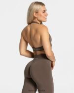Clothing TEVEO Everyday Neckholder Bh Taupe Women 2HL08D291 - Image 2