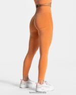 Clothing TEVEO Evolution V2 Leggings Orange Women 2HL08D159 - Image 2