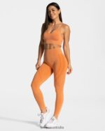 Clothing TEVEO Evolution V2 Leggings Orange Women 2HL08D159 - Image 3