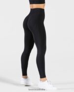 Clothing TEVEO Focus Scrunch Leggings Black Women 2HL08D122 - Image 2