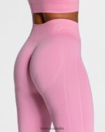 Clothing TEVEO Focus Scrunch Leggings Pink Women 2HL08D162 - Image 4