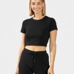 Clothing TEVEO Lounge T-shirt Black Women 2HL08D486