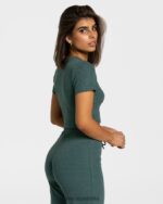 Clothing TEVEO Lounge T-Shirt Dark green Women 2HL08D484 - Image 7