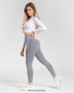 Clothing TEVEO Power Longsleeve White Women 2HL08D179 - Image 5