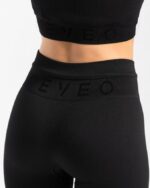 Clothing TEVEO Ribbed Leggings Black Women 2HL08D144 - Image 4