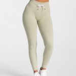 Clothing TEVEO Ribbed Leggings Sage Women 2HL08D143