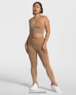 Clothing TEVEO Sassy One Shoulder Bh Beige Women 2HL08D379 - Image 3