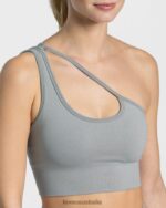 Clothing TEVEO Sassy One Shoulder Bh Steel Blue Women 2HL08D381 - Image 4