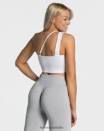 Clothing TEVEO Sassy One Shoulder Bra White Women 2HL08D378 - Image 2