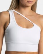 Clothing TEVEO Sassy One Shoulder Bra White Women 2HL08D378 - Image 4