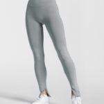 Clothing TEVEO Sassy Slit Leggings Steel blue Women 2HL08D139
